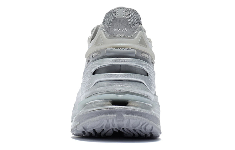 (WMNS) Li-Ning Countflow Wu Xing Xingshan 'Snow Grey' AGLR286-3