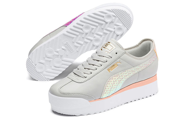 (WMNS) PUMA Roma Amor Metallic 'Grey' 371006-02