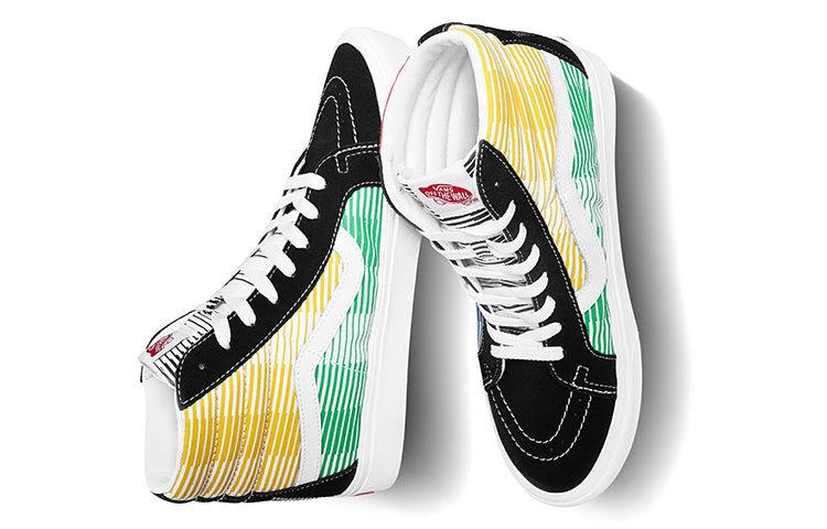 Vans Comfycush SK8-Hi Reissue 'Black Red Blue' VN0A3WMCWX7