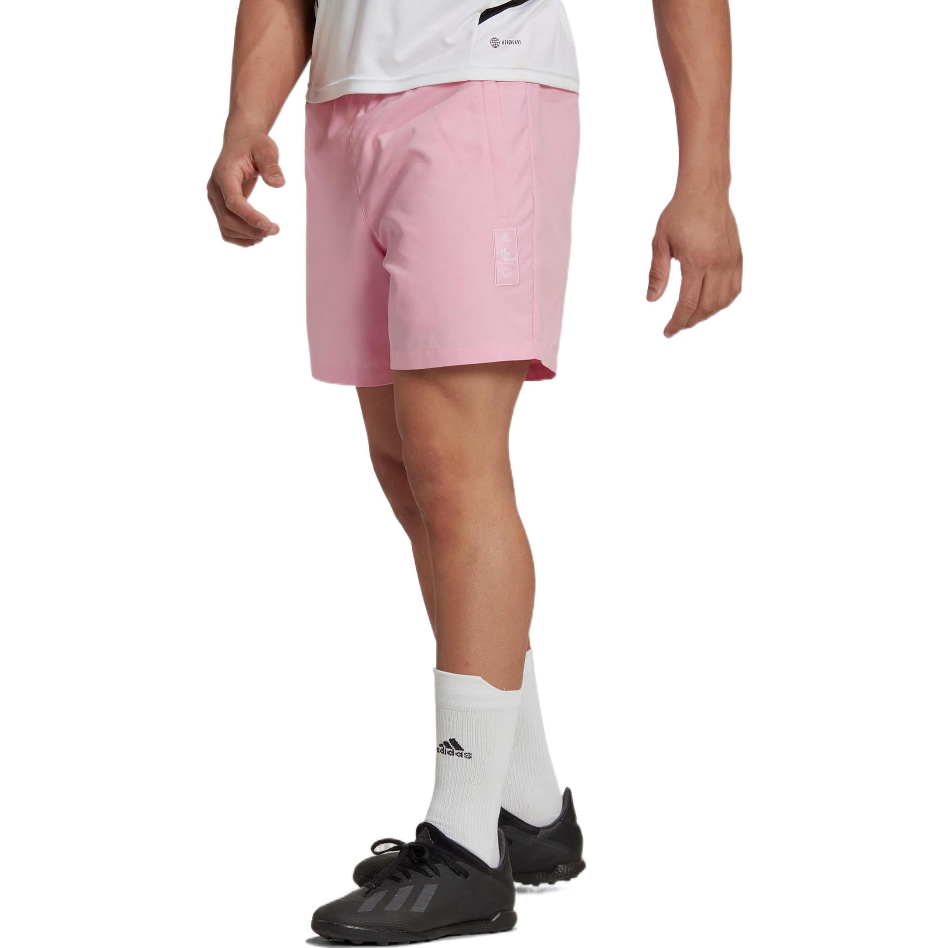 adidas Belgium DNA Shorts Asia Sizing 'Pink' HI1361