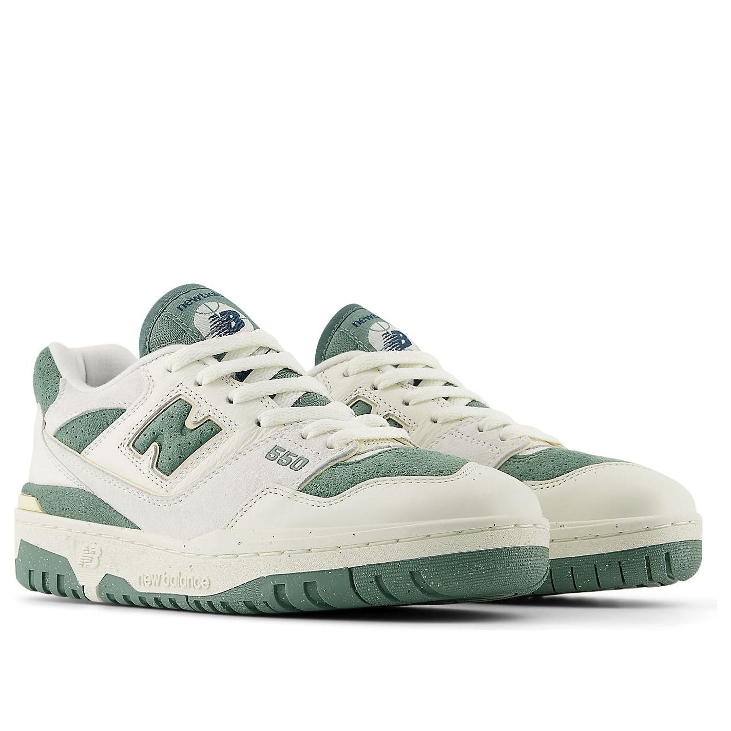 (WMNS) New Balance 550 'Sea Salt Dark Juniper' BBW550PE
