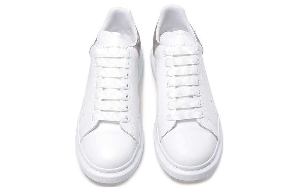 Alexander McQueen Oversized Sneaker 'White Metallic Platinum' 586204WIBNR9732