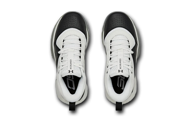 (GS) Under Armour Sc 3zer0 IV Low-Top Actual Combat White 3023918-100