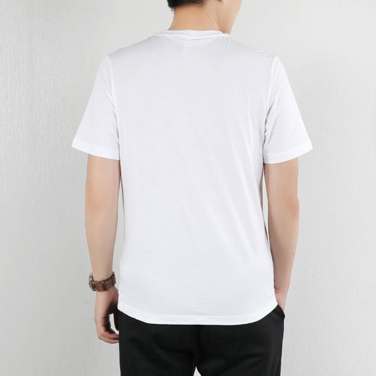 adidas Harden Mvp Tee Printing Sports Round Neck Basketball Short Sleeve White FR9623