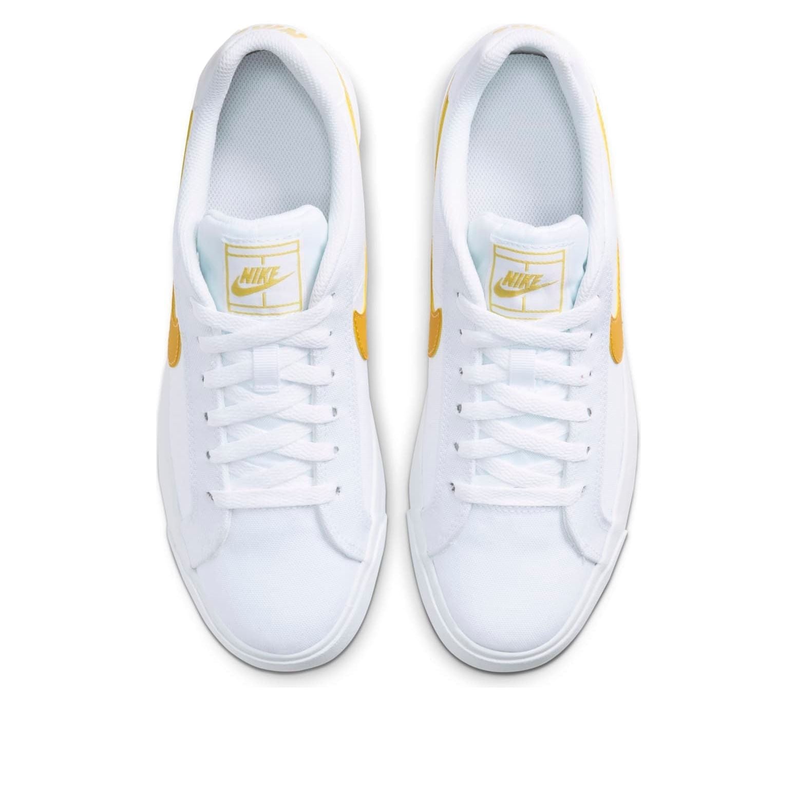 (WMNS) Nike Court Royale AC Canvas 'White Topaz Gold' CD5405-102