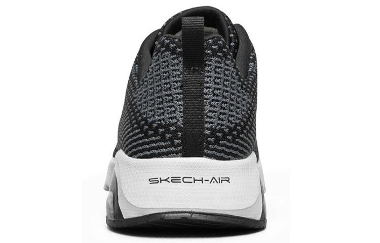 (WMNS) Skechers Skech-Air Extreme Black/Grey/White 12921-BKGY
