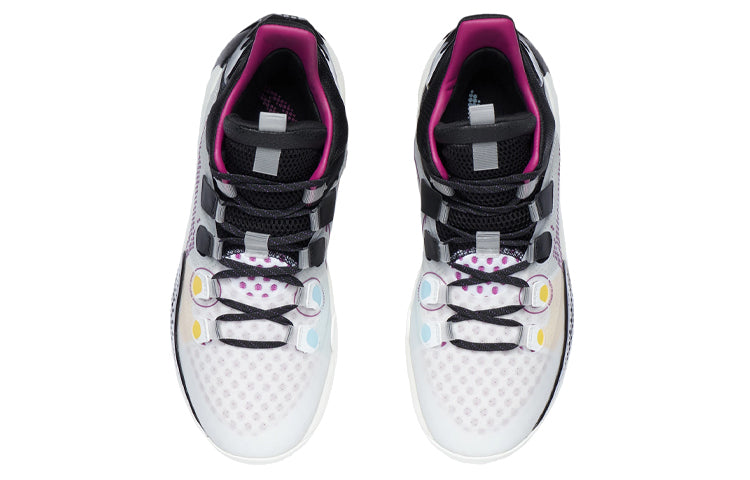 Li-Ning Sonic 9 Shoes 'White Black Red' ABAR039-1