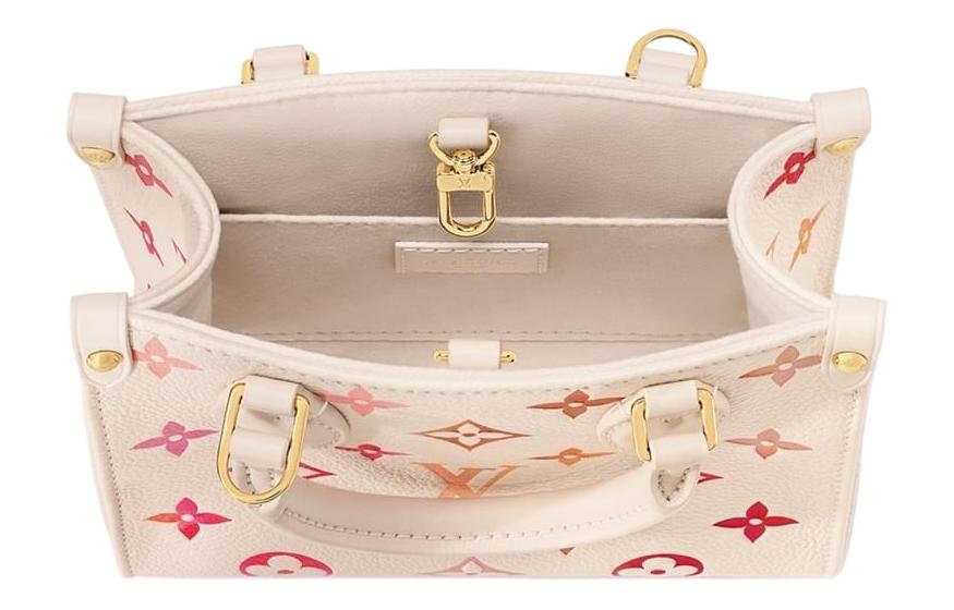 (WMNS) LOUIS VUITTON OnTheGo BB Monogram Empreinte Handbag 'Sunrise Aquarelle' M47115