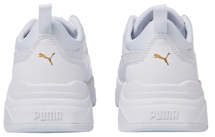 (WMNS) PUMA Cassia 'White Team Gold' 384647-01