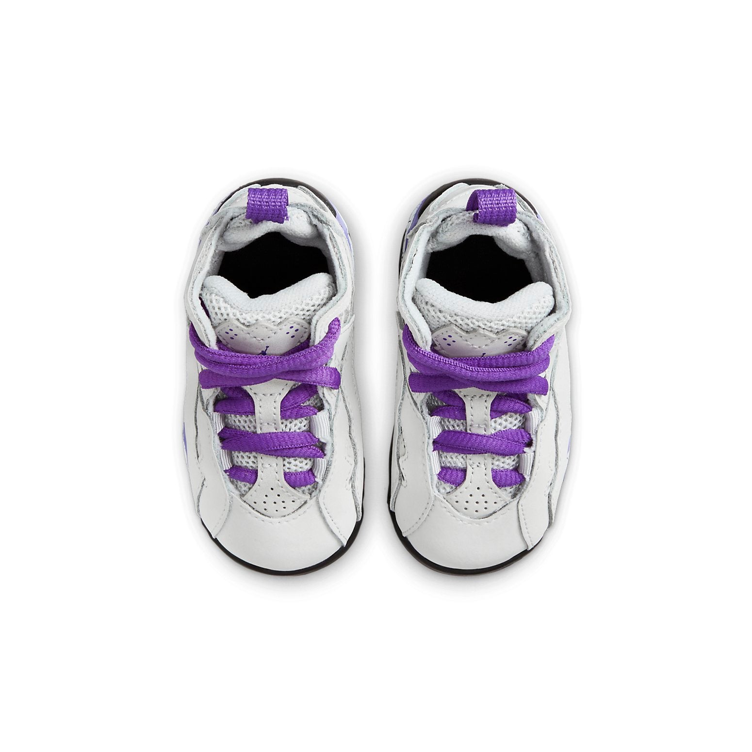 (TD) Air Jordan True Flight 'Base Grey Purple Venom' 343797-052