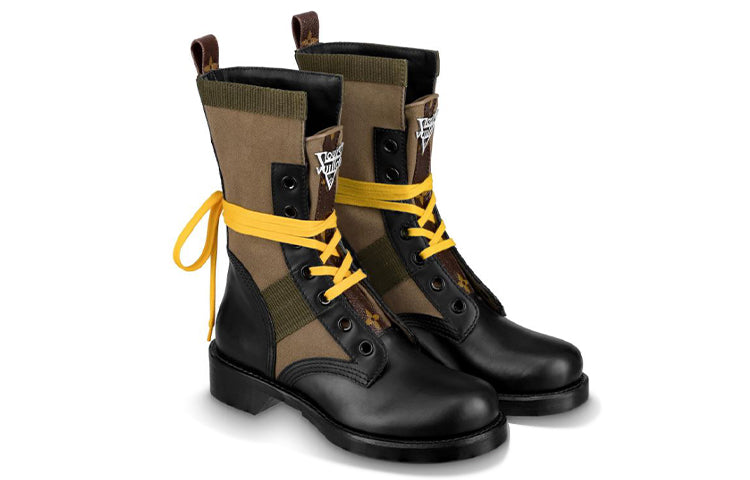 (WMNS) LOUIS VUITTON LV Metropolis Ranger 'Black Dark Green' 1A6797