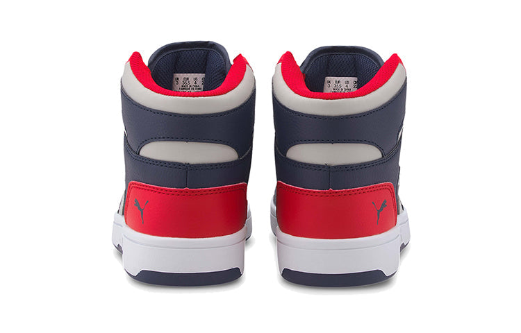 (GS) PUMA Rebound LayUp Mid 'Peacoat Red' 370486-11