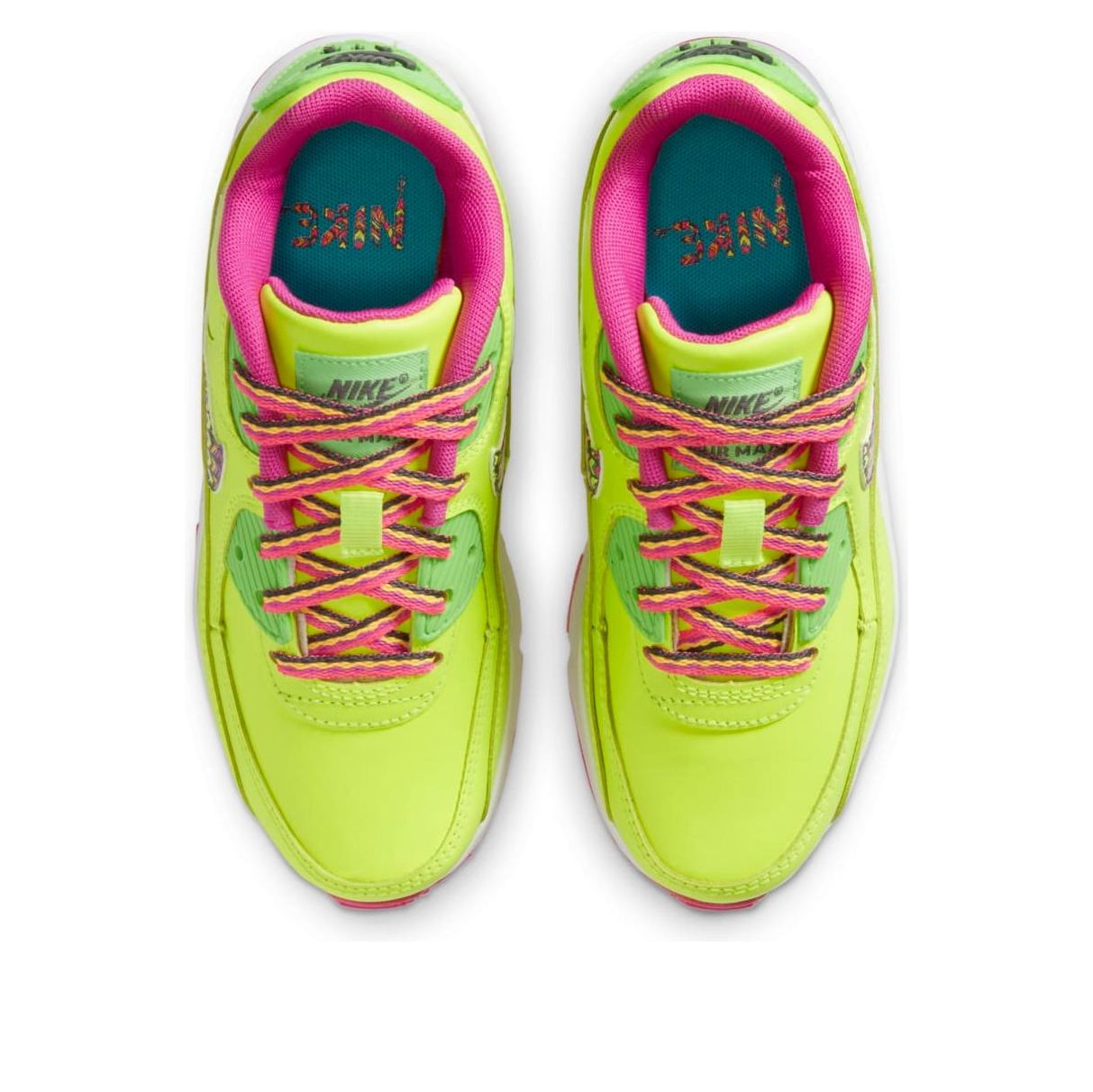 (PS) Nike Air Max 90 Leather 'Volt Fire Pink' CW5797-700