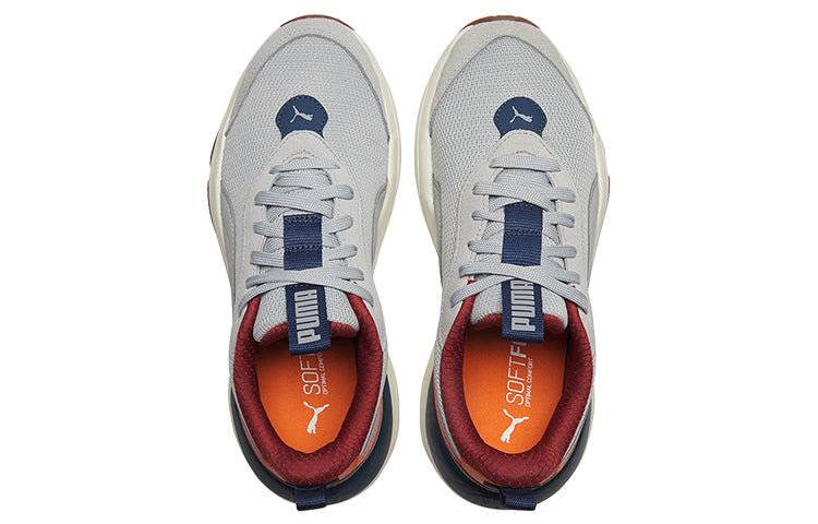 PUMA Val Grey/White/Orange Low sneakers 372239-03