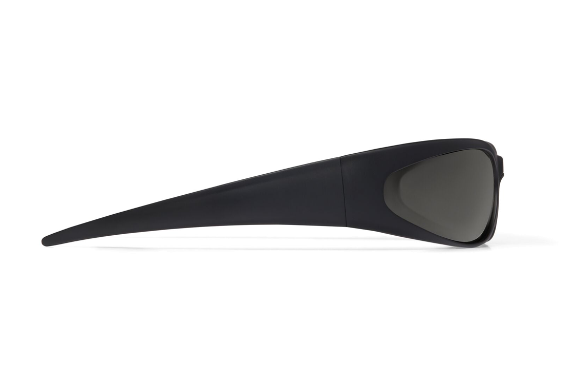 Balenciaga Reverse Xpander 2.0 Rectangle Sunglasses 'Black' 751425T00261000
