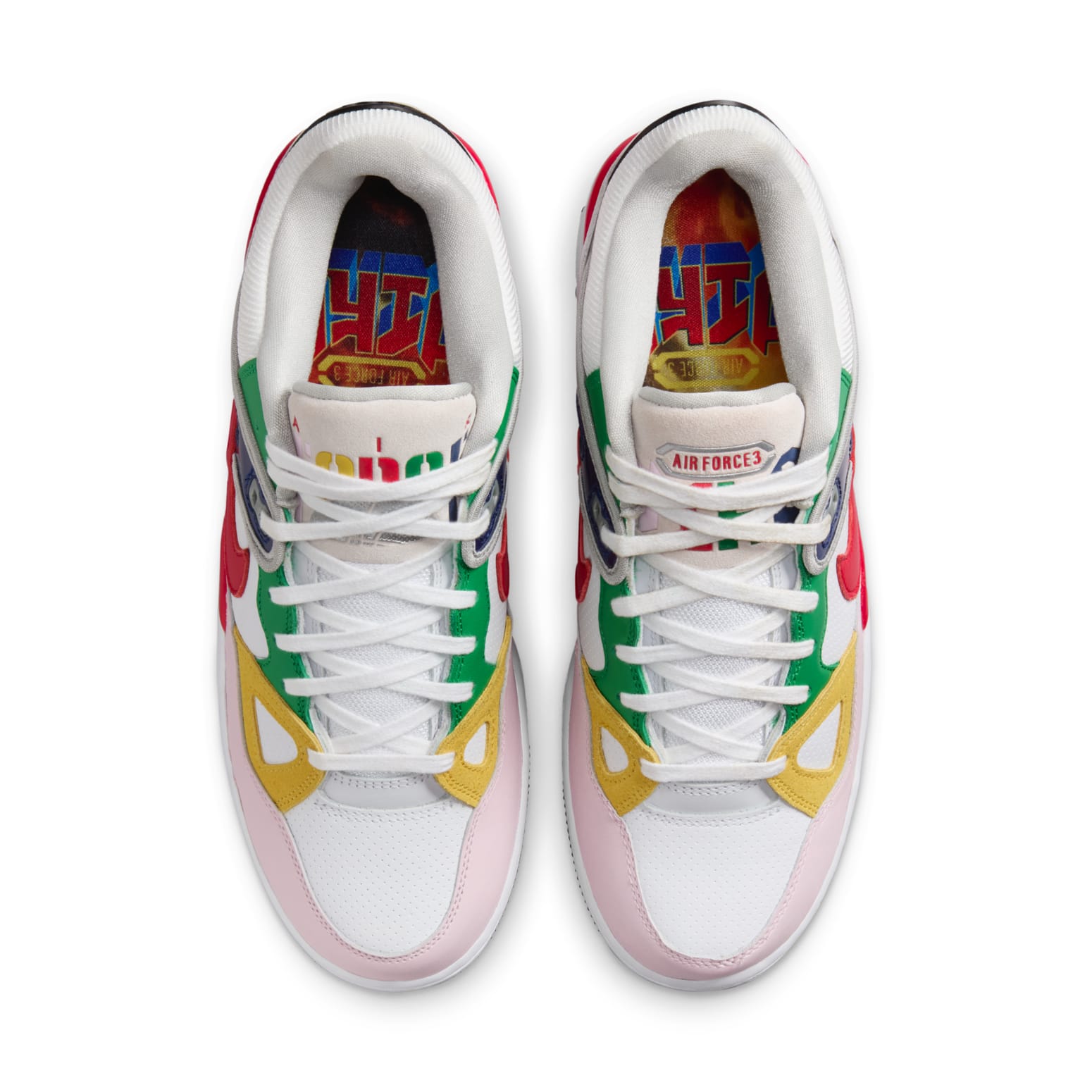 Nike x NIGO Air Force 3 Low 'White Multi-color' FQ7012-100