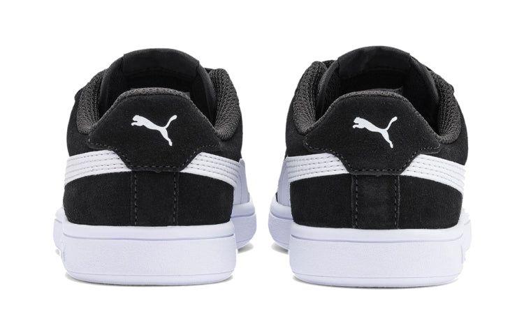 (PS) PUMA Smash v2 Casual Sneakers Black/White 365177-01