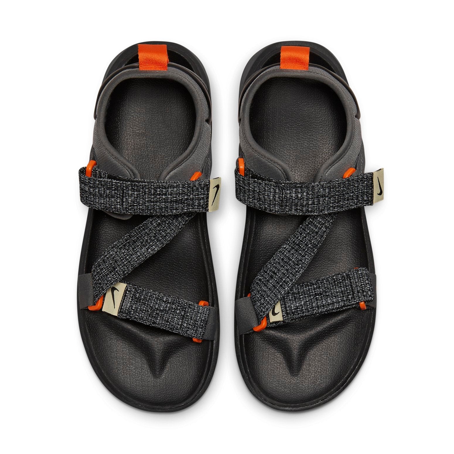 Nike Vista Sandal 'Smoke Grey Safety Orange' DJ6606-005