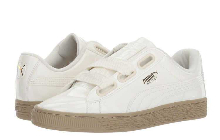 (WMNS) PUMA Basket Heart Marshmallow White 363073-06