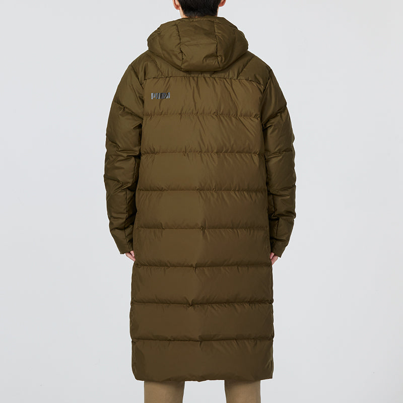 PUMA Hooded Down Coat Jacket 'Brown' 672435-62
