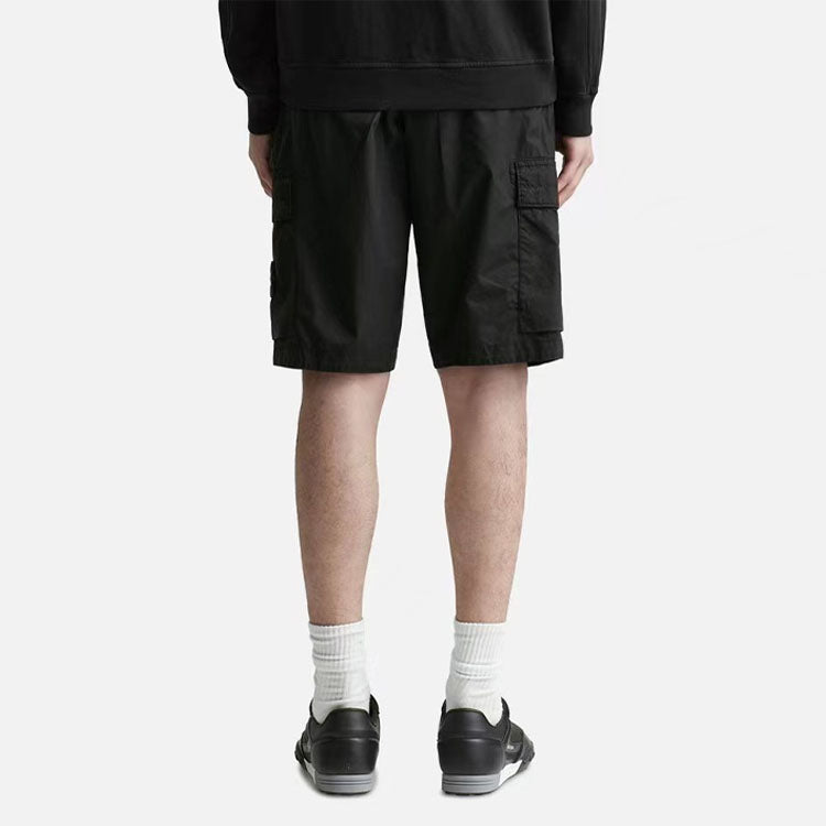 STONE ISLAND Cargo Bermuda Shorts 'Black' 7415L0803-V0029