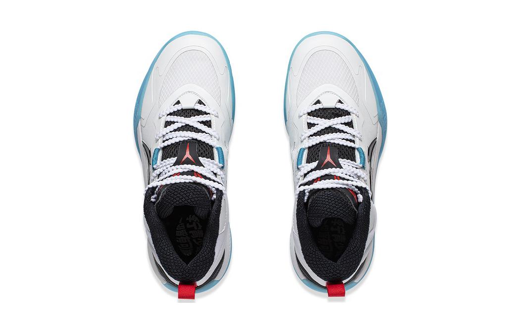 (GS) Li-Ning TinYing V1 'White Black Blue' YKBT080-3