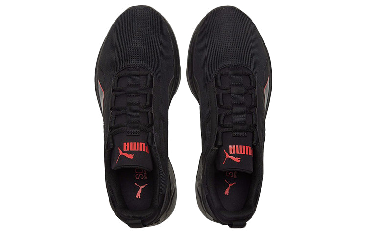 PUMA Disperse Xt Low Top Running Shoes Black/Grey/Red 193728-12