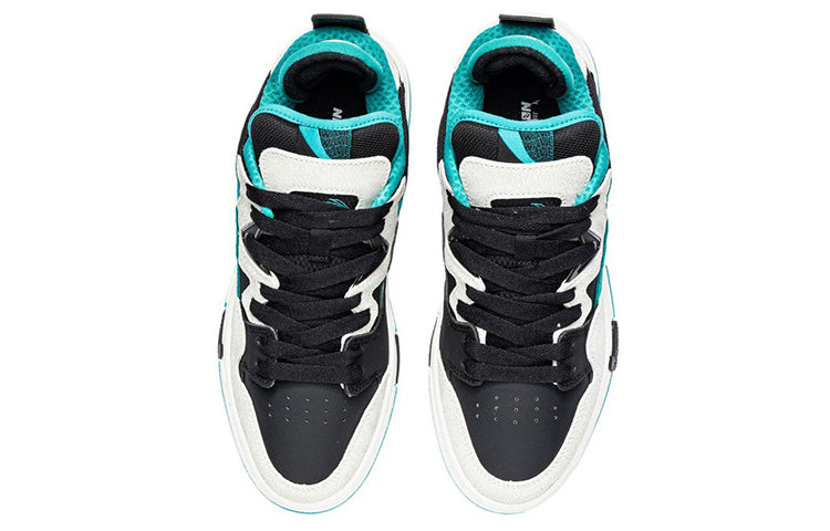 (WMNS) Li-Ning Wave Pro 'Black White Green' AECR044-1