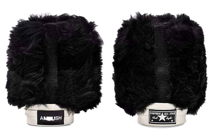 Converse AMBUSH x Chuck 70 High 'Fuzzy - Black Egret' 170586C