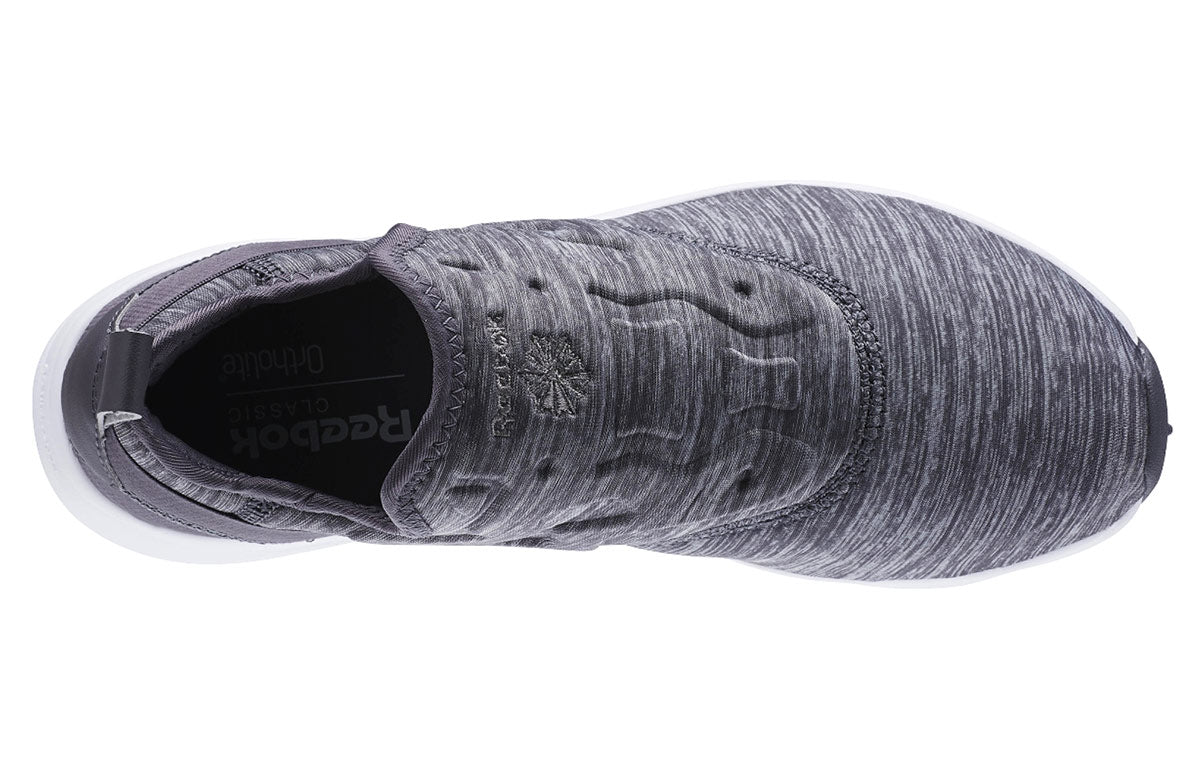 (WMNS) Reebok Furylite Slip On Jersey 'Gray White' AR3047
