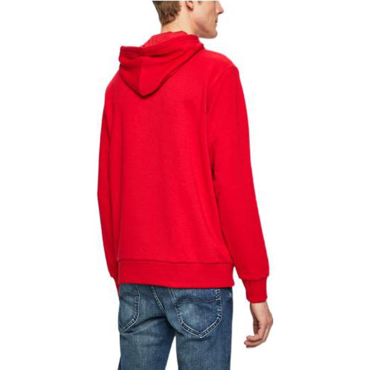 Converse Star Chevron Embroidered Pullover Sweatshirt Asia Sizing 'Red' 10008926-A05