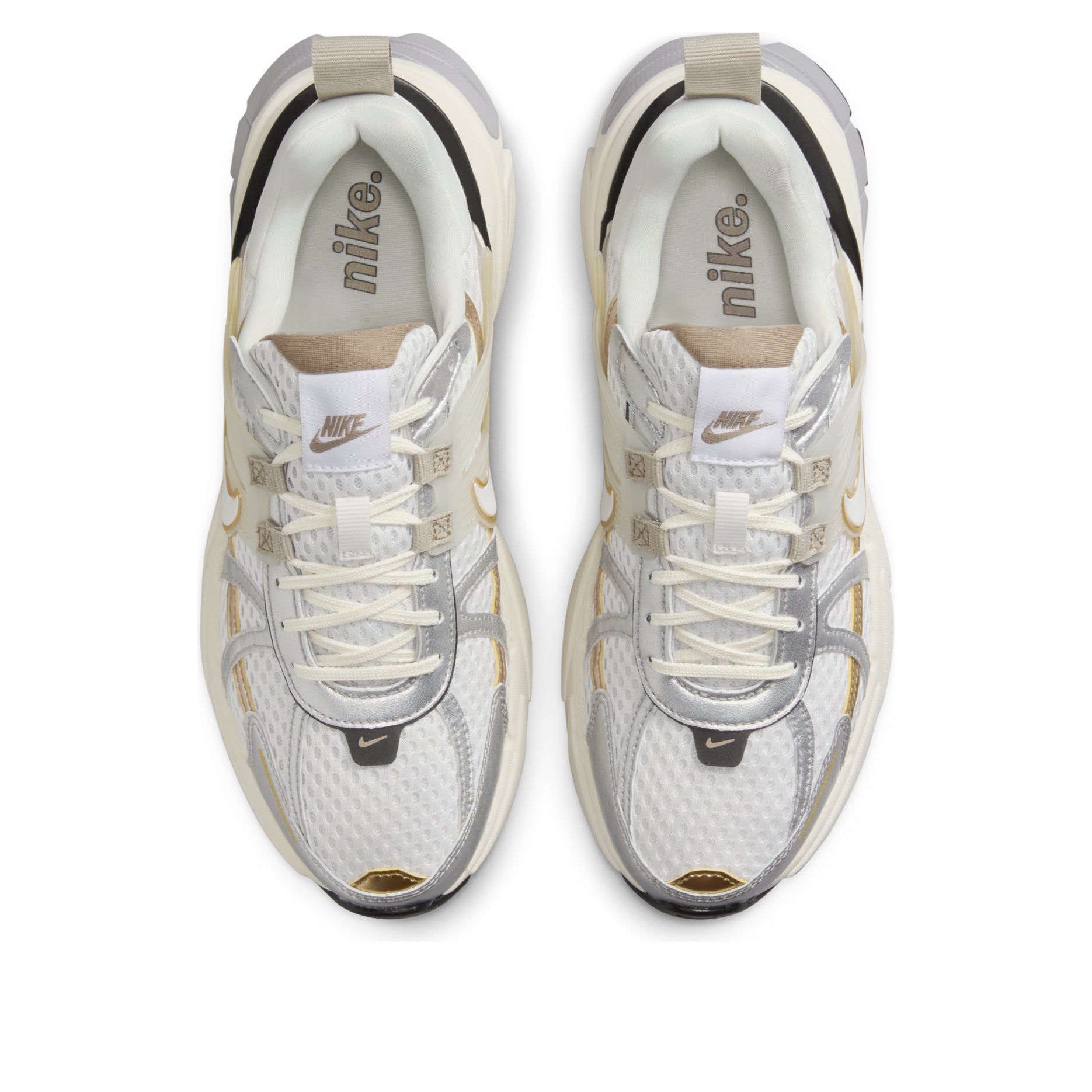 (WMNS) Nike V2K Run 'Khaki Metallic Silver' HJ7245-100