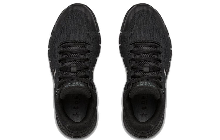 (WMNS) Under Armour Charged Rogue 2 'Triple Black' 3022602-001