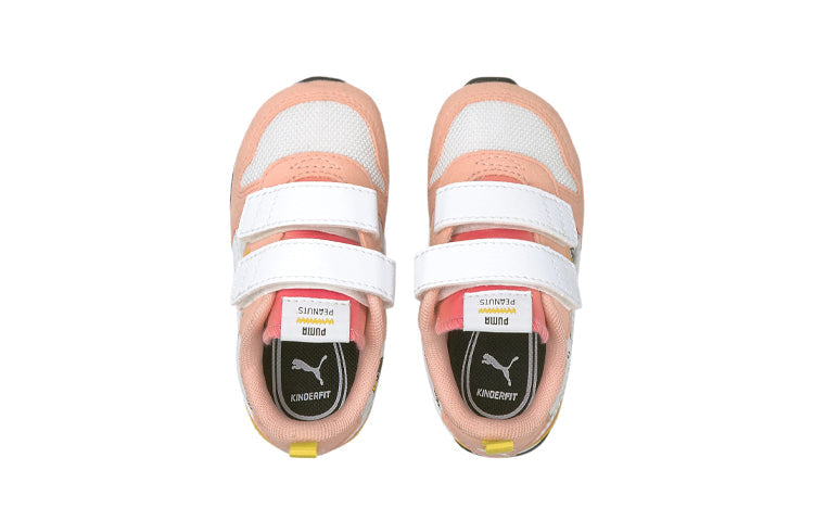 (TD) PUMA Peanuts x R78 'Snoopy, Woodstock and Charlie Brown - Apricot Blush' 375744-02