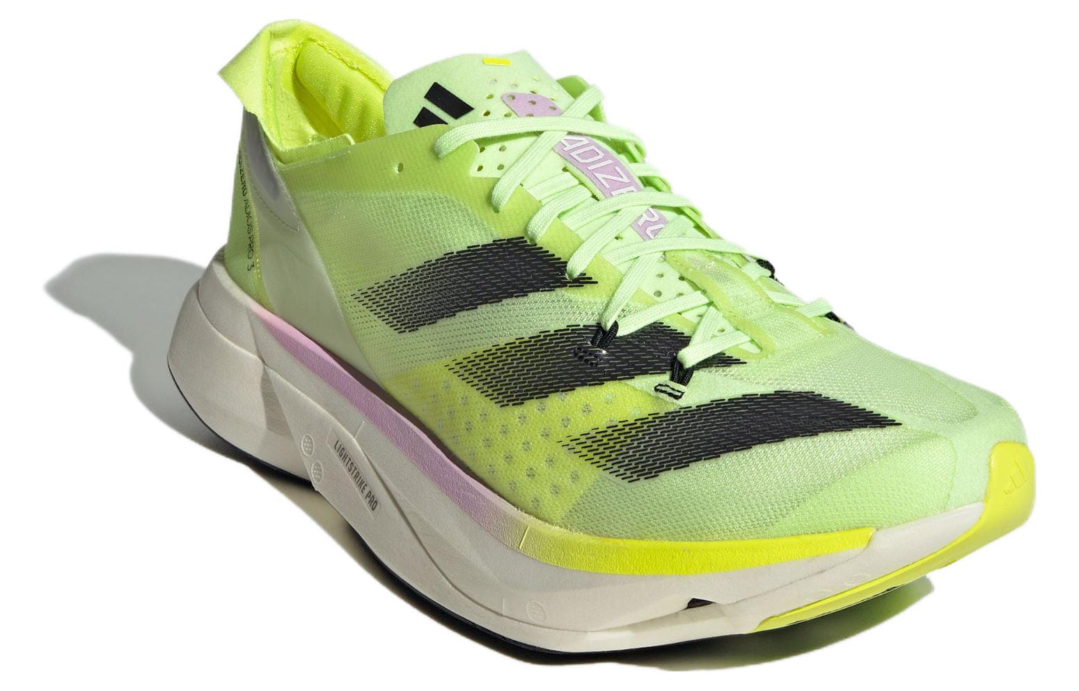 adidas Adizero Adios Pro 3 'Neon Green Black Pink' IG6445