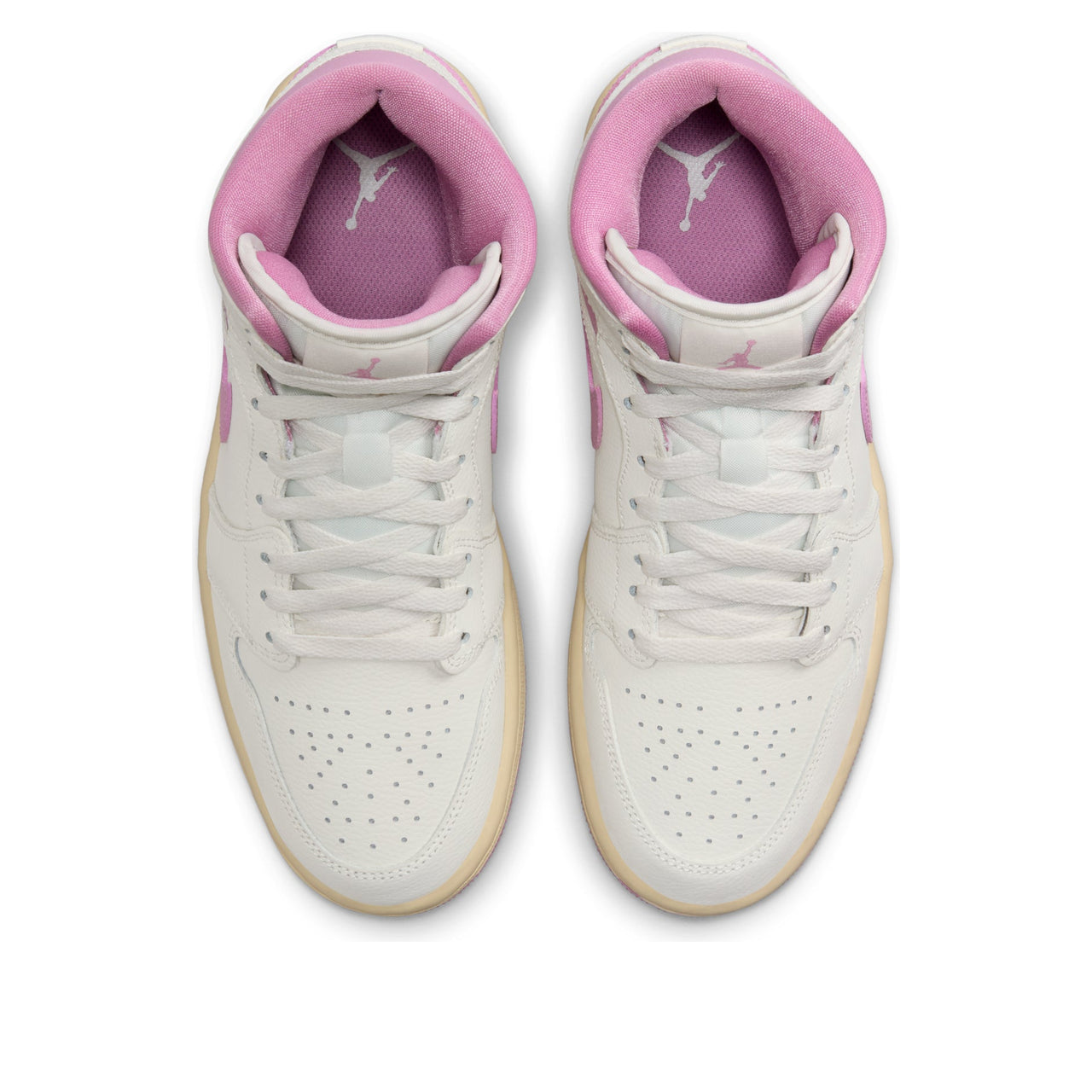 (WMNS) Air Jordan 1 Mid 'Sail Pink Coconut Milk' BQ6472-162