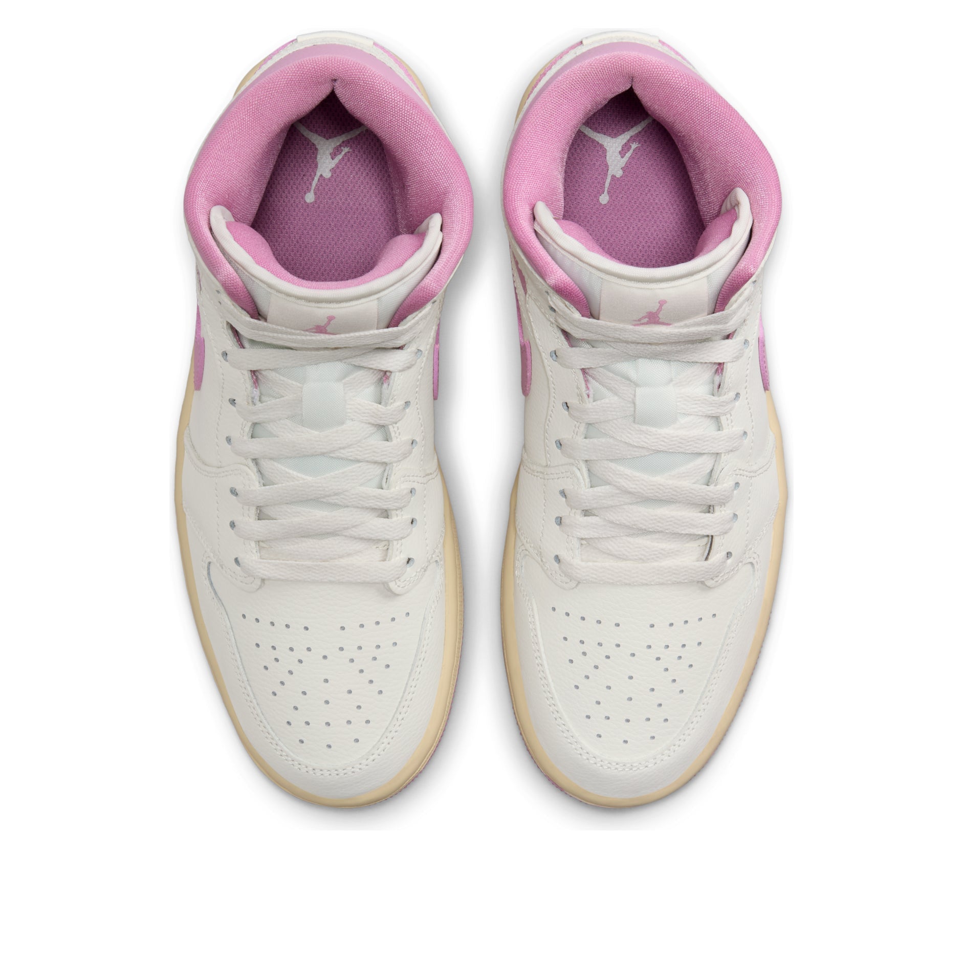 (WMNS) Air Jordan 1 Mid 'Sail Pink Coconut Milk' BQ6472-162