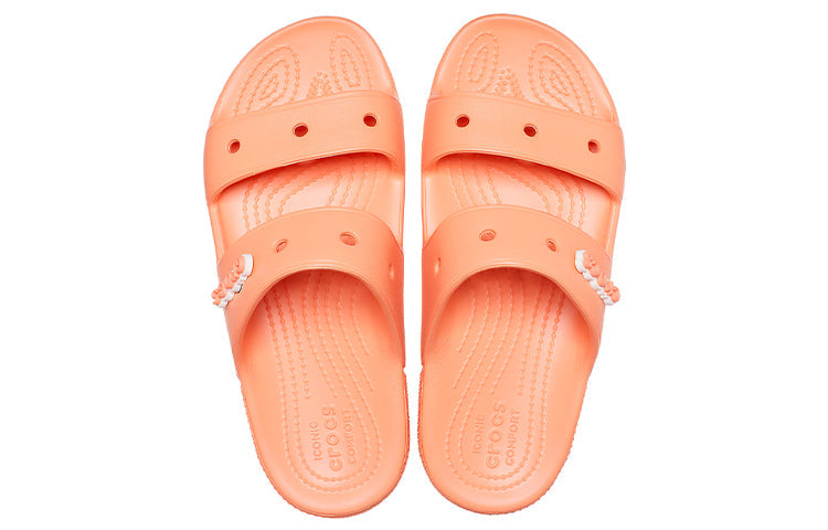 Crocs Classic Clog Cozy Unisex Red Slippers 206761-83E