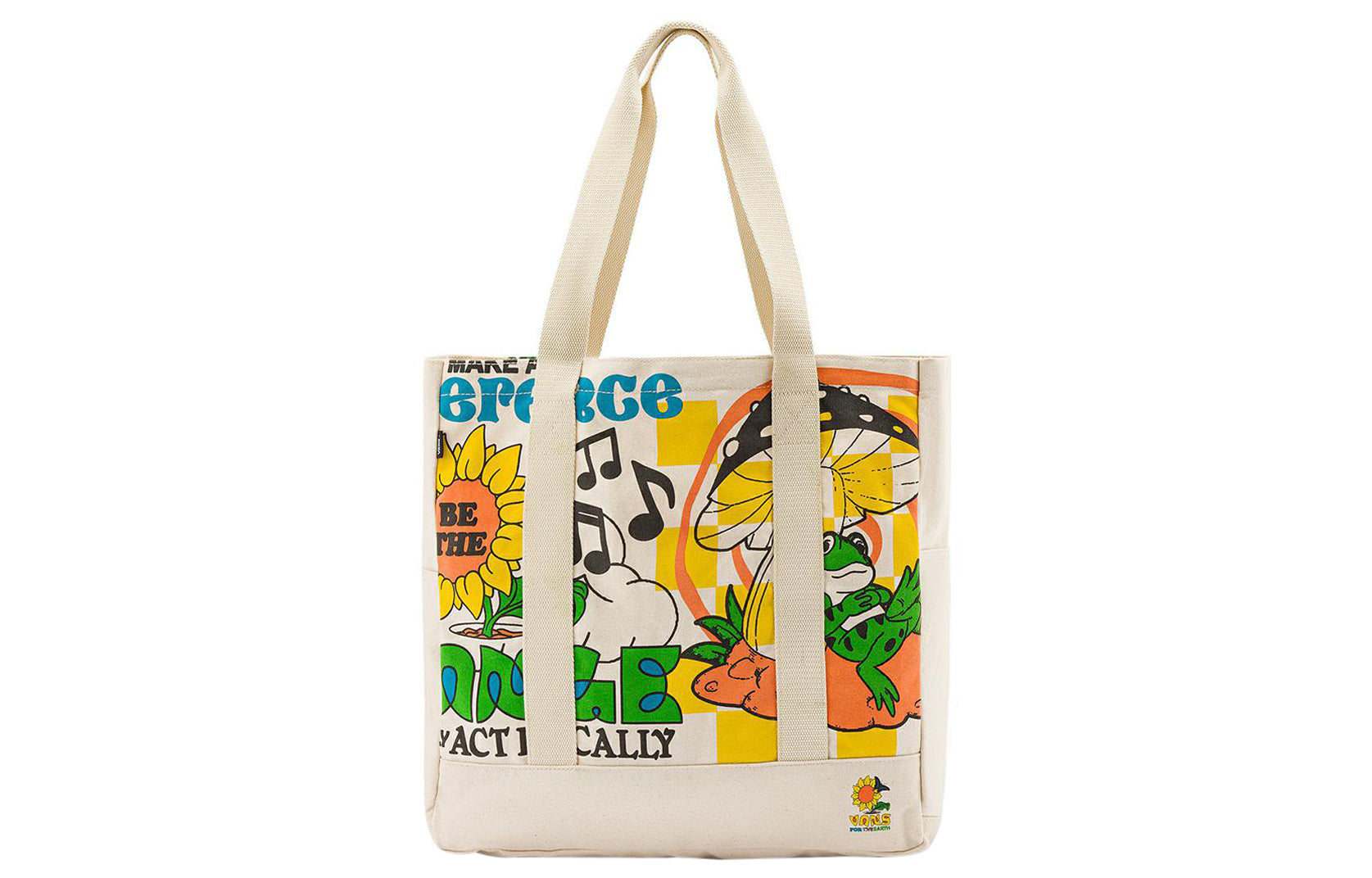 Vans Eco Positivity Tote Bag 'Beige' VN0A7SB67VJ