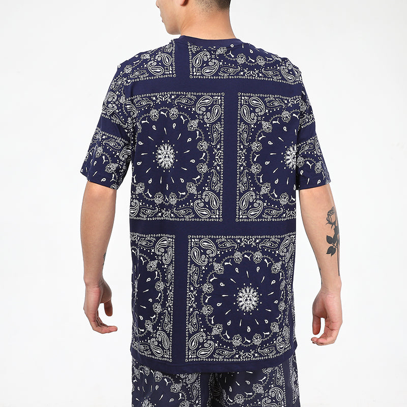 PUMA OB All Over Print Tee 'Navy' 532652-06