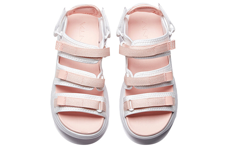 (WMNS) ANTA Training Series Sandals 'White Pink' 922027032-1