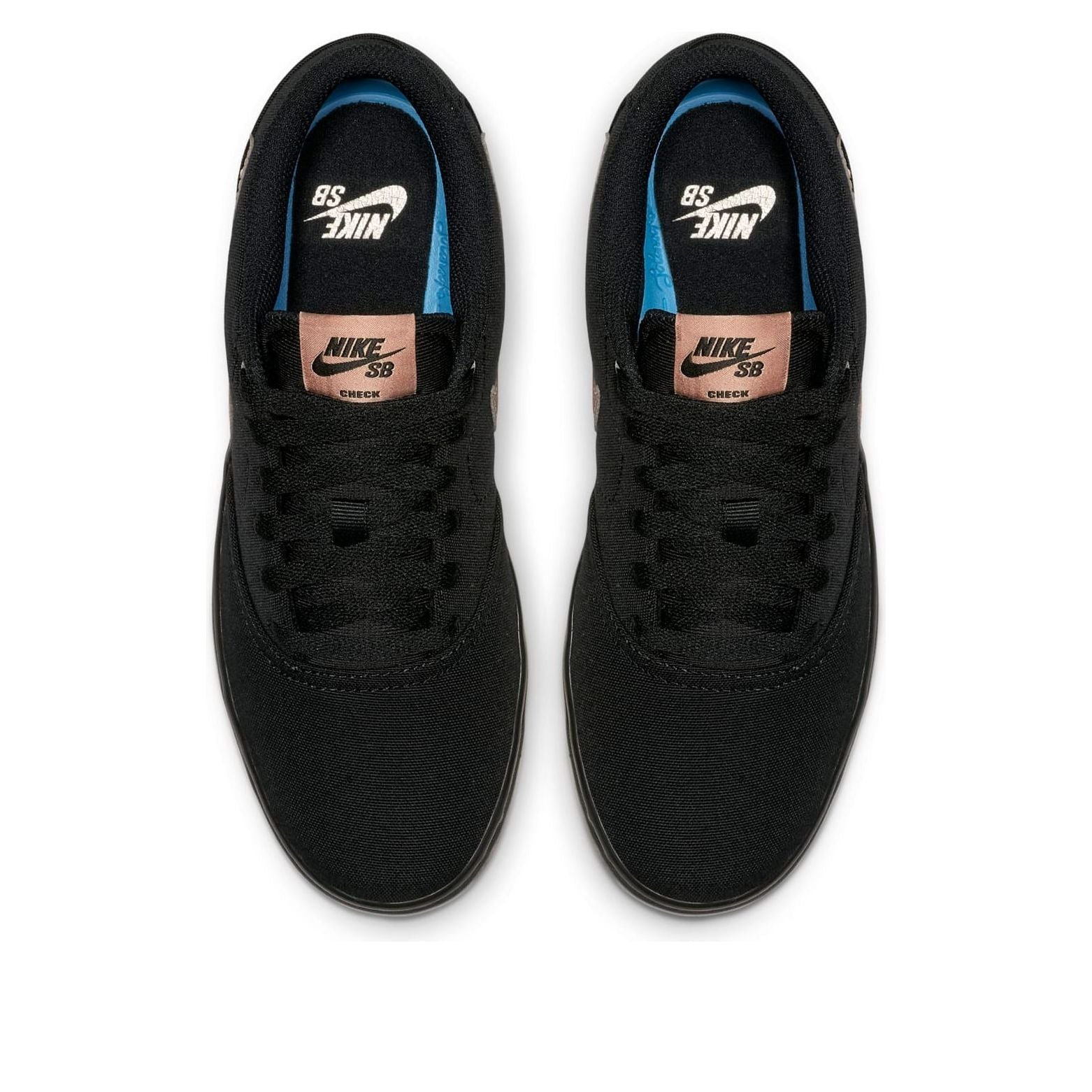 (WMNS) Nike SB Check Solarsoft Canvas 'Black Pink' 921463-008