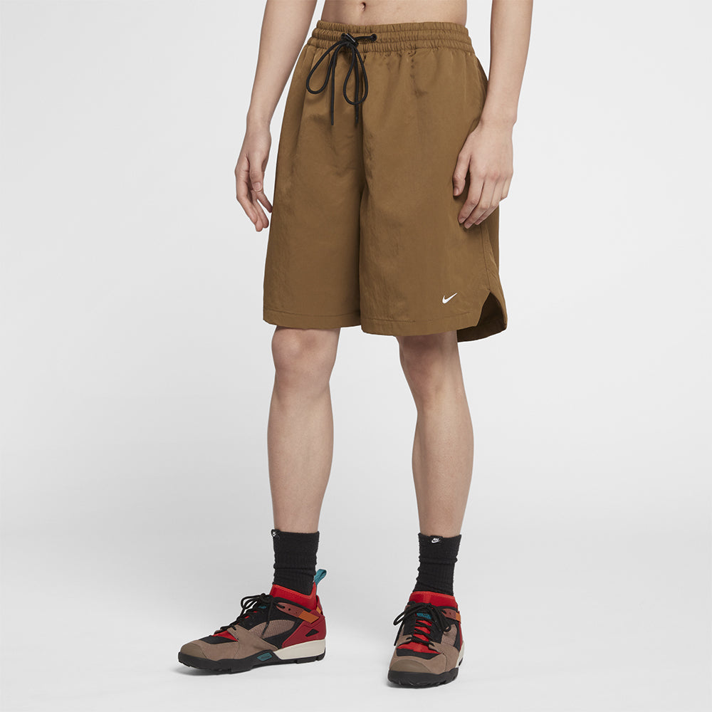 Men's Nike Lab Collection Casual Sports Nylon Pants Shorts Light Brown AV8280-242