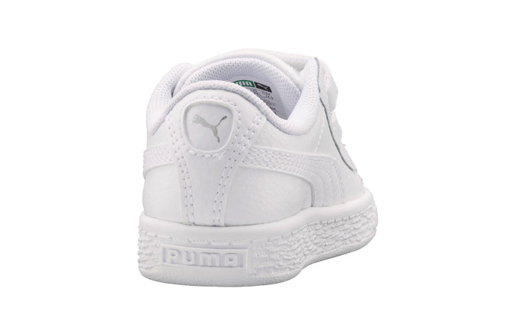 (TD) PUMA Basket Classic Kid's Trainers White 364654-01