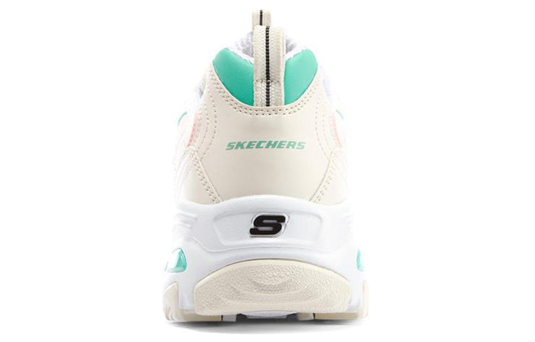 (WMNS) Skechers D'Lites 1.0 'White Teal' 896140-NTMT