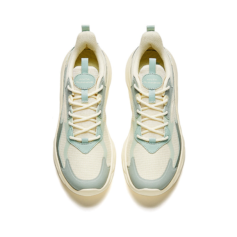 (WMNS) ANTA Fluffy 'Beige Green' 922345577-5
