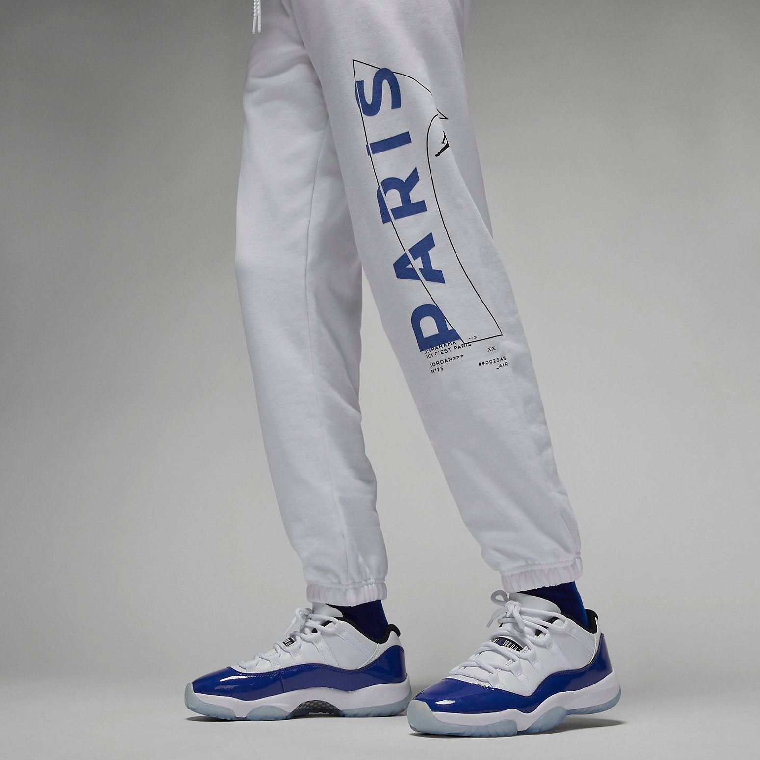 (WMNS) Air Jordan x PSG Sweatpants 'White' DN3461-100