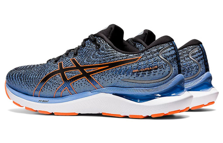 ASICS Gel-Cumulus 24 2E Wide 'Black Shocking Orange' 1011B365-003