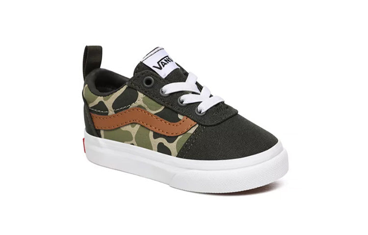 Vans Frog Camo Ward Slip-on Kids Green VN0A3QU1WLZ