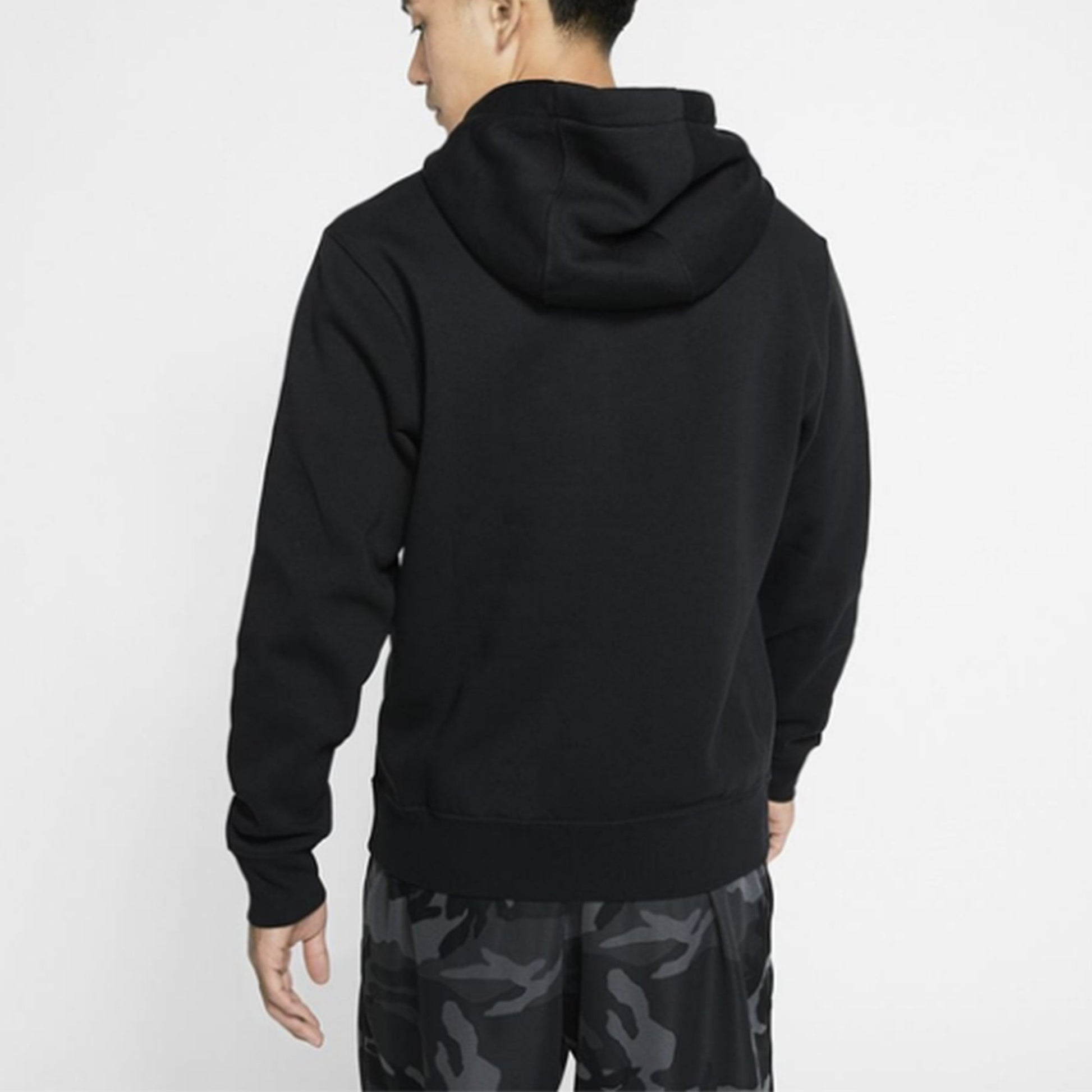 Men's Nike Club Fleece Printing Black BV2974-010